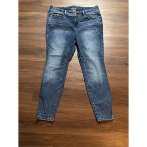 Plus Size Torrid Super Soft Ankle Tapered Jeggings Jeans Size 18 Regular #85